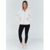 imageTrendy Queen Womens Zip Up Hoodies Fleece Jackets Oversized Sweatshirts Fall Fashion Outfits Sweaters Winter ClothesWhite