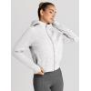 imageTrendy Queen Womens Zip Up Hoodies Jackets Cropped Sweatshirts Fleece Fall Outfits Casual Comfy Y2k Tops Winter Clothes 2025Grey