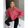 imageTrendy Queen Womens Zip Up Hoodies Oversized Sweatshirts Fall Fashion Outfits Casual Jackets 2025 Winter ClothesWatermelon