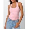 imageTrendy Queen Going Out Tops for Women Halter Tops 2025 Summer Backless Shirts Sleeveless Crop Shirt Y2k Fashion ClothesBabypink