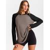 imageTrendy Queen Women Oversized Long Sleeve Shirt 2025 Summer Casual Basics Top Loose Fit Tee Fashion Cute ClothesMochablack