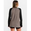 imageTrendy Queen Women Oversized Long Sleeve Shirt 2025 Summer Casual Basics Top Loose Fit Tee Fashion Cute ClothesMochablack