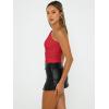imageTrendy Queen Womens Going Out Tops Summer Spring Tank Crop Outfit Cute Y2k Shirts Corset Fashion Workout Clothes 2025Red
