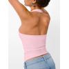 imageTrendy Queen Halter Tops for Women 2025 Summer Going Out Tops Backless Crop Sleeveless Workout Shirts Cute Y2k ClothesBabypink