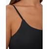 imageTrendy Queen Womens Spaghetti Strap Tank Top Summer Double Lined Workout Camisole Going Out Cute Tops Y2k Teen Girl BasicBlack