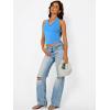 imageTrendy Queen Womens Summer Halter Tops Going Out Crop Top 2025 Fashion Cowl Neck Shirts Backless Sexy Cute Y2K ClothesBlue