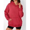 imageTrendy Queen Oversized Hoodies for Women Acid Wash Sweatshirt Cute Pullover Fall Winter Long Sleeve ShirtsRed