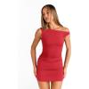 imageTrendy Queen Womens Mini Summer Dresses 2025 Going Out Off The Shoulder Bodycon Sexy Party Club Spring Fashion OutfitsRed
