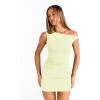 imageTrendy Queen Womens Mini Summer Dresses 2025 Going Out Off The Shoulder Bodycon Sexy Party Club Spring Fashion OutfitsYellow