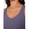imageTrendy Queen Womens Tank Tops Double Lined Crop Sleeveless Going Out Camisole Summer Fashion Basic Soft Spring Clothes 2025Purple