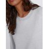imageTrendy Queen Womens Oversized Sweatshirt Pullover Long Sleeve Shirts Casual Fall Fashion 2025 Winter ClothesGrey