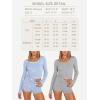 imageTrendy Queen Womens Two Piece Sets Lounge 2 Piece Outfits Ribbed Knit Shorts and Long Sleeve Button Down Top Tracksuit 2024Pink