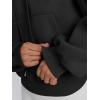 imageTrendy Queen Womens Cute Cropped Hoodies Y2k Long Sleeve Sweatshirts Fall Fashion Outfits Winter Sweater Clothes 2025Black