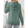 imageTrendy Queen Womens Fall Fashion T Shirts Basic Drawstring Pullover Loose Fit Hoodies Winter Clothes with PocketSage