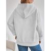 imageTrendy Queen Womens Hoodies Fleece Fashion Half Zip Sweatshirts Cute Y2k Fall Clothes 2025Grey