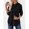 imageTrendy Queen Womens Hoodies Oversized Sweatshirts Long Sleeve Shirts Sweaters Fall Pullovers TopsBlack