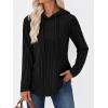 imageTrendy Queen Womens Hoodies Oversized Sweatshirts Long Sleeve Shirts Sweaters Fall Pullovers TopsBlack