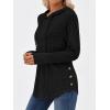 imageTrendy Queen Womens Hoodies Oversized Sweatshirts Long Sleeve Shirts Sweaters Fall Pullovers TopsBlack