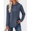 imageTrendy Queen Womens Hoodies Oversized Sweatshirts Long Sleeve Shirts Sweaters Fall Pullovers TopsBlue