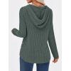 imageTrendy Queen Womens Hoodies Oversized Sweatshirts Long Sleeve Shirts Sweaters Fall Pullovers TopsGreen