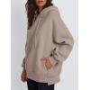 imageTrendy Queen Womens Oversized Hoodies Fall Fashion 2025 Casual Long Sleeve Sweatshirts Y2k Outfits Winter ClothesCoffee Grey