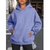 imageTrendy Queen Womens Oversized Hoodies Fleece Sweatshirts Fall Fashion 2025 Pullover Sweaters Winter ClothesBlue Purple
