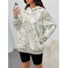 imageTrendy Queen Womens Oversized Hoodies Fleece Sweatshirts Fall Fashion 2025 Pullover Sweaters Winter ClothesCamo Lightgreen