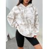 imageTrendy Queen Womens Oversized Hoodies Fleece Sweatshirts Fall Fashion 2025 Pullover Sweaters Winter ClothesCamo White