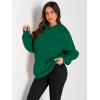 imageTrendy Queen Womens Oversized Hoodies Fleece Sweatshirts Fall Fashion 2025 Pullover Sweaters Winter ClothesGreen