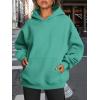 imageTrendy Queen Womens Oversized Hoodies Fleece Sweatshirts Fall Fashion 2025 Pullover Sweaters Winter ClothesMint Green