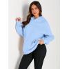 imageTrendy Queen Womens Oversized Hoodies Fleece Sweatshirts Fall Fashion 2025 Pullover Sweaters Winter ClothesSky Blue
