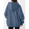 imageTrendy Queen Womens Oversized V Neck Hoodies with Thumb Hole Pullover Sweatshirts Y2k Clothes Fall Fashion Outfits 2025Dustyblue