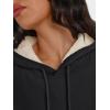 imageTrendy Queen Womens Winter Fleece Sherpa Lined Hoodie Casual Warm Long Sleeve Pullover SweatshirtBlack