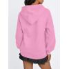 imageTrendy Queen Womens Winter Fleece Sherpa Lined Hoodie Casual Warm Long Sleeve Pullover SweatshirtPink