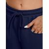 imageTrendy Queen Barrel Sweatpants Womens Wide Leg Pants Baggy Palazzo Lounge Comfy Flowy Pants Teen Girls Fall Clothes OutfitsNavy