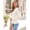 imageTrendy Queen Women Long Sleeve Shirts Ribbed Tops Boat Neck Underscrub Basic Casual Cute Tight Tees Fall Fashion Clothes 2025Beige