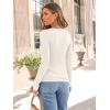 imageTrendy Queen Women Long Sleeve Shirts Ribbed Tops Boat Neck Underscrub Basic Casual Cute Tight Tees Fall Fashion Clothes 2025Beige
