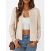 imageTrendy Queen Womens Cardigan Sweaters Lightweight Crew Neck Long Sleeve Outfits Fall Fashion 2025 ClothingBeige