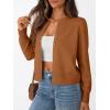 imageTrendy Queen Womens Cardigan Sweaters Lightweight Crew Neck Long Sleeve Outfits Fall Fashion 2025 ClothingFox