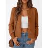 imageTrendy Queen Womens Cardigan Sweaters Lightweight Crew Neck Long Sleeve Outfits Fall Fashion 2025 ClothingFox