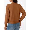 imageTrendy Queen Womens Cardigan Sweaters Lightweight Crew Neck Long Sleeve Outfits Fall Fashion 2025 ClothingFox