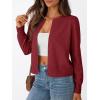 imageTrendy Queen Womens Cardigan Sweaters Lightweight Crew Neck Long Sleeve Outfits Fall Fashion 2025 ClothingWine