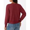 imageTrendy Queen Womens Cardigan Sweaters Lightweight Crew Neck Long Sleeve Outfits Fall Fashion 2025 ClothingWine