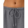 imageTrendy Queen Womens Wide Leg Sweatpants Baggy Drawstring Low Rise Lounge Pants 2025 Fall Joggers with PocketsBlackgrey
