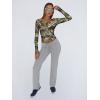 imageTrendy Queen Womens Long Sleeve Shirts Crop Tops Fall Fashion 2025 Square Neck Going Out Basics Tees Y2k ClothesCamo