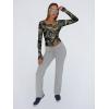 imageTrendy Queen Womens Long Sleeve Shirts Crop Tops Fall Fashion 2025 Square Neck Going Out Basics Tees Y2k ClothesCamoblack