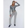 imageTrendy Queen Womens Long Sleeve Shirts Crop Tops Fall Fashion 2025 Square Neck Going Out Basics Tees Y2k ClothesCobra