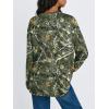 imageTrendy Queen Womens Oversized Long Sleeve T Shirts 2025 Basic Crewneck Tee Fall Tops Casual Workout Y2K ClothesCamoarmygreen