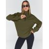 imageTrendy Queen Womens Oversized Sweatshirts Fall Sweaters Fashion Hoodies Half Zip Pullover Long Sleeve Shirts ClothesArmygreen