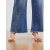 imageTrendy Queen Jeans for Women High Waisted Wide Straight Leg Stretchy Baggy Jeans Fashion Loose Denim Pants Fall 2025Blue